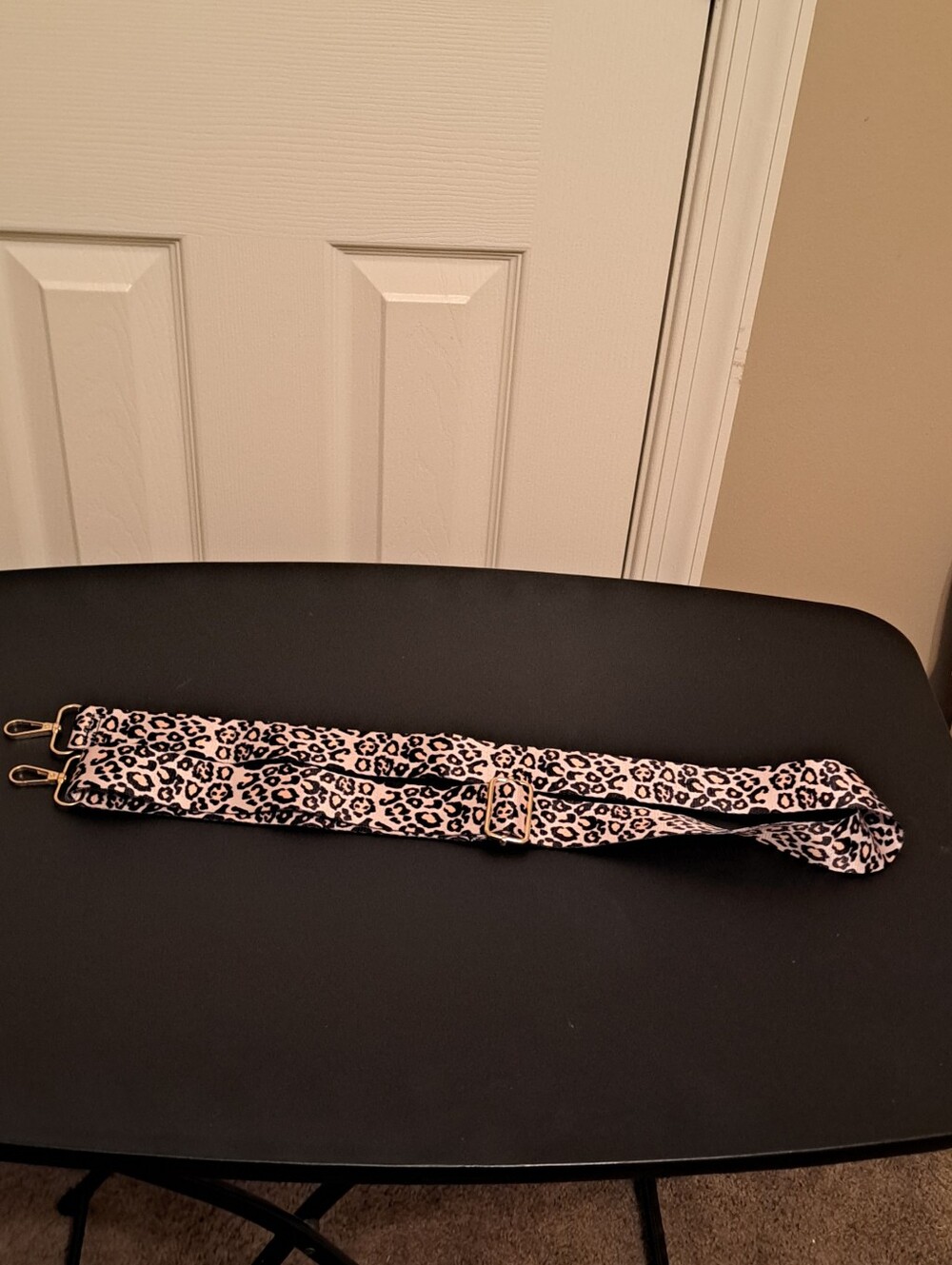 Leopard Print Adjustable Crossbody Strap - NIP